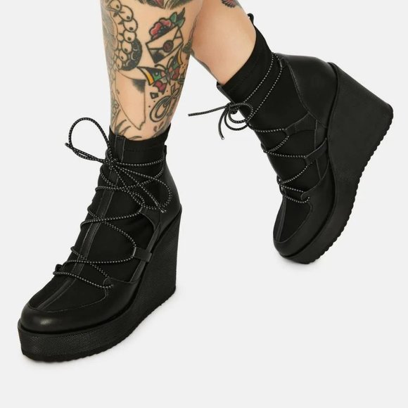 Steve Madden Shoes - Steve Madden Atomic Wedge Booties NWOT